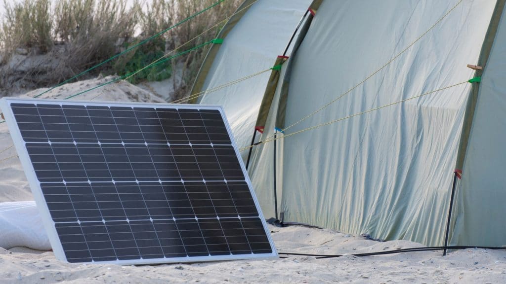 best portable solar panels for camping uk